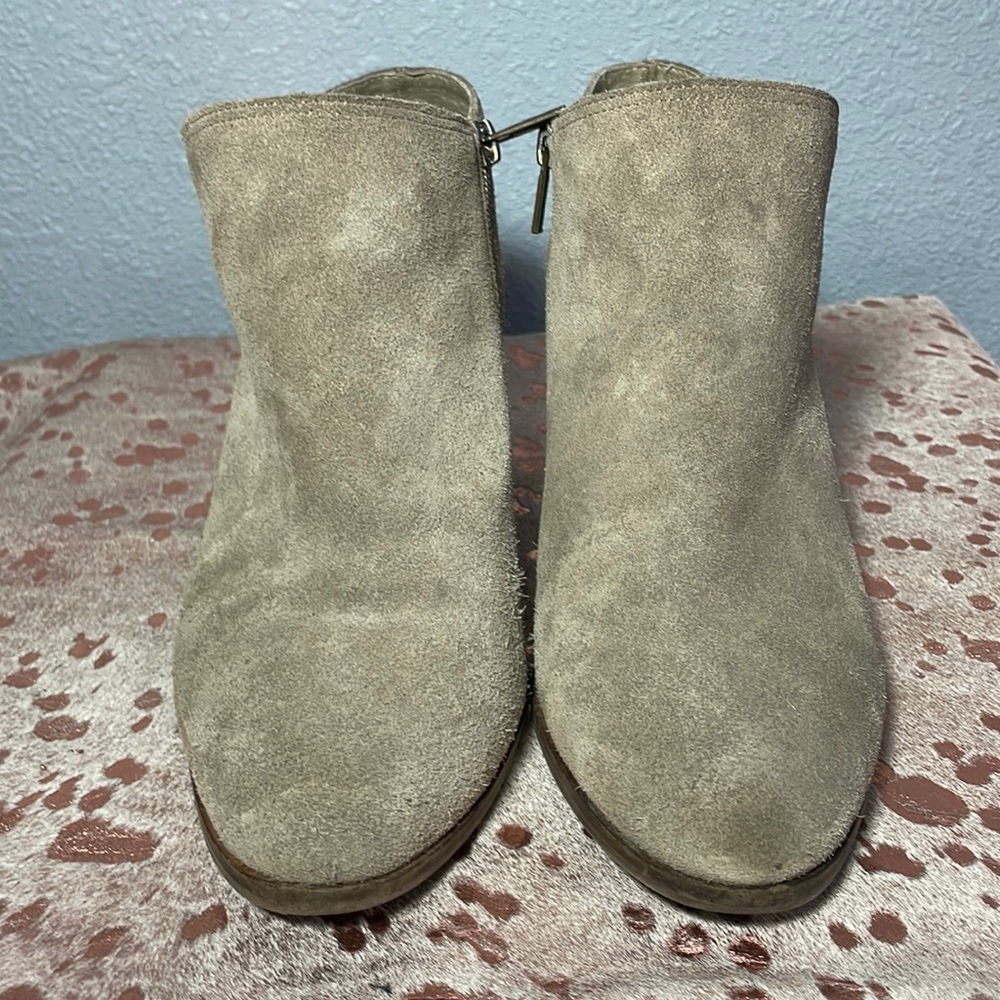 Lucky brand leather booties